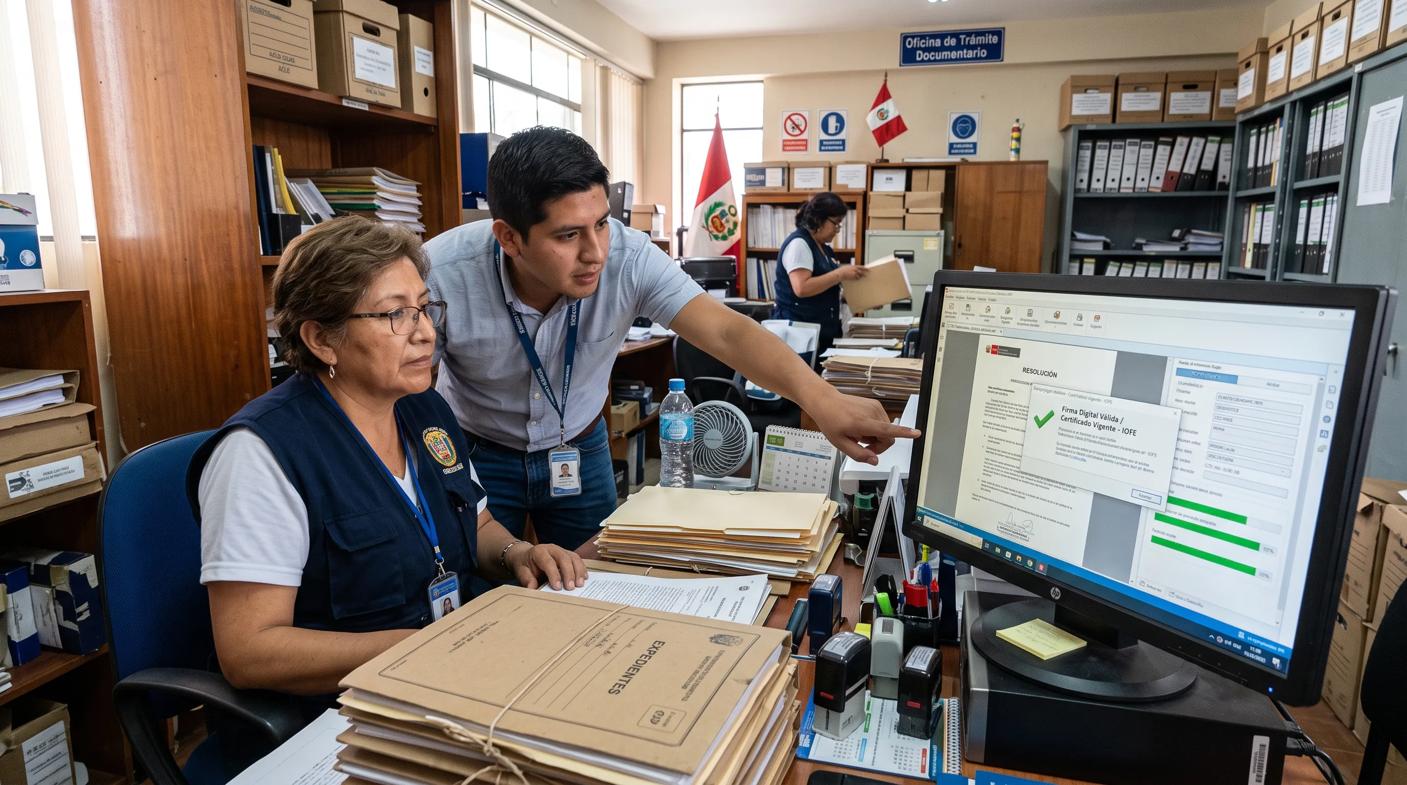 Validación de firma digital en Perú con software acreditado en la IOFE