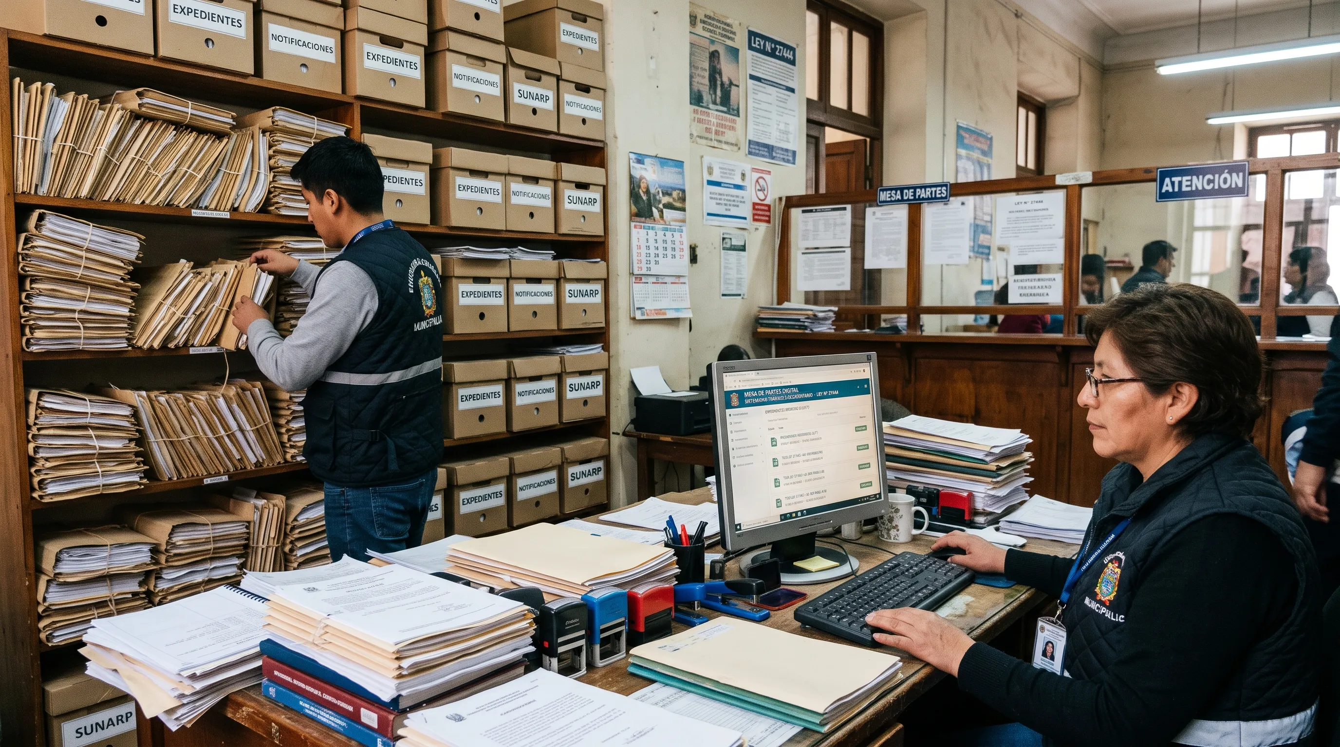 Trámites digitales ante el Estado peruano con mesa de partes digital y expediente electrónico
