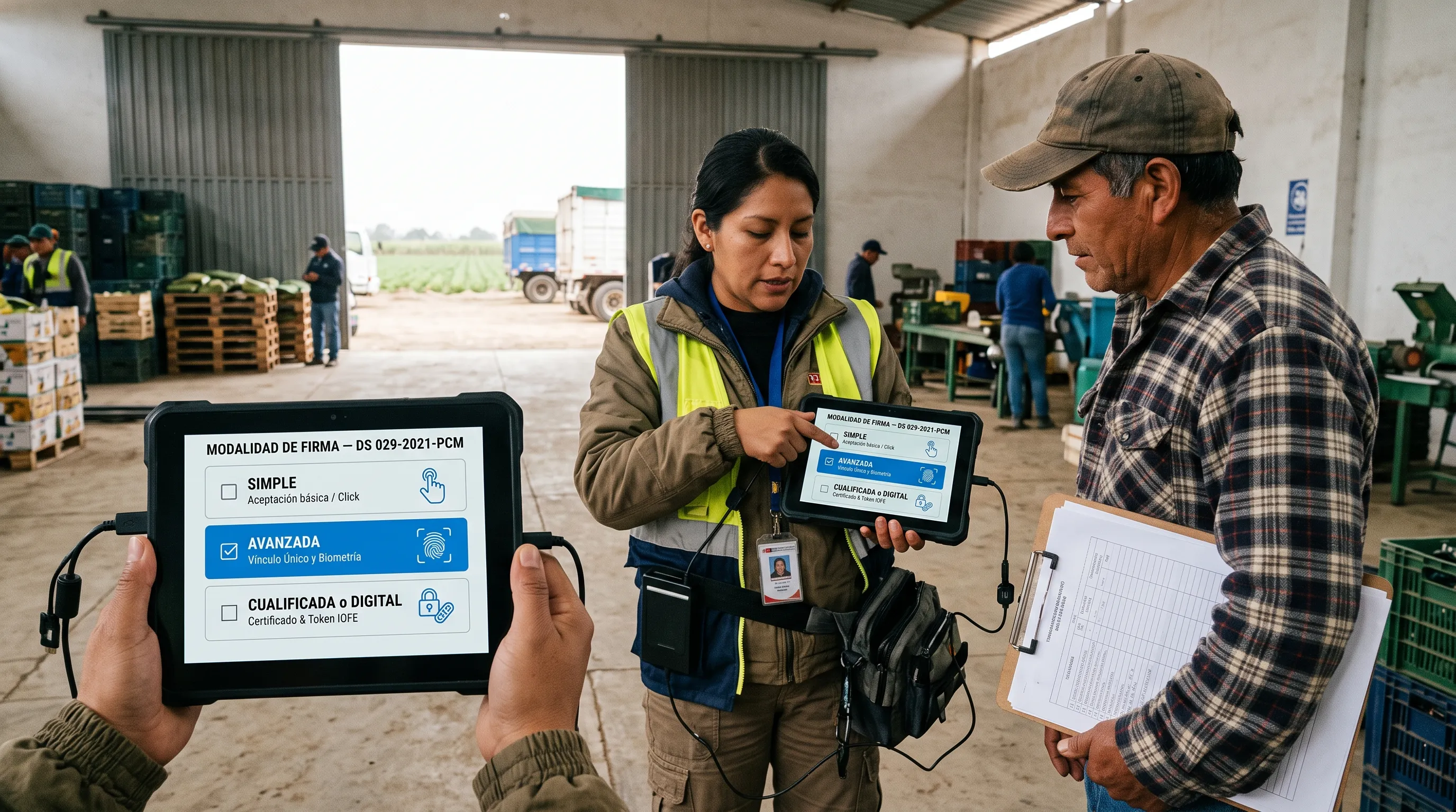 Firma electrónica simple, avanzada y cualificada en Perú según el DS 029-2021-PCM