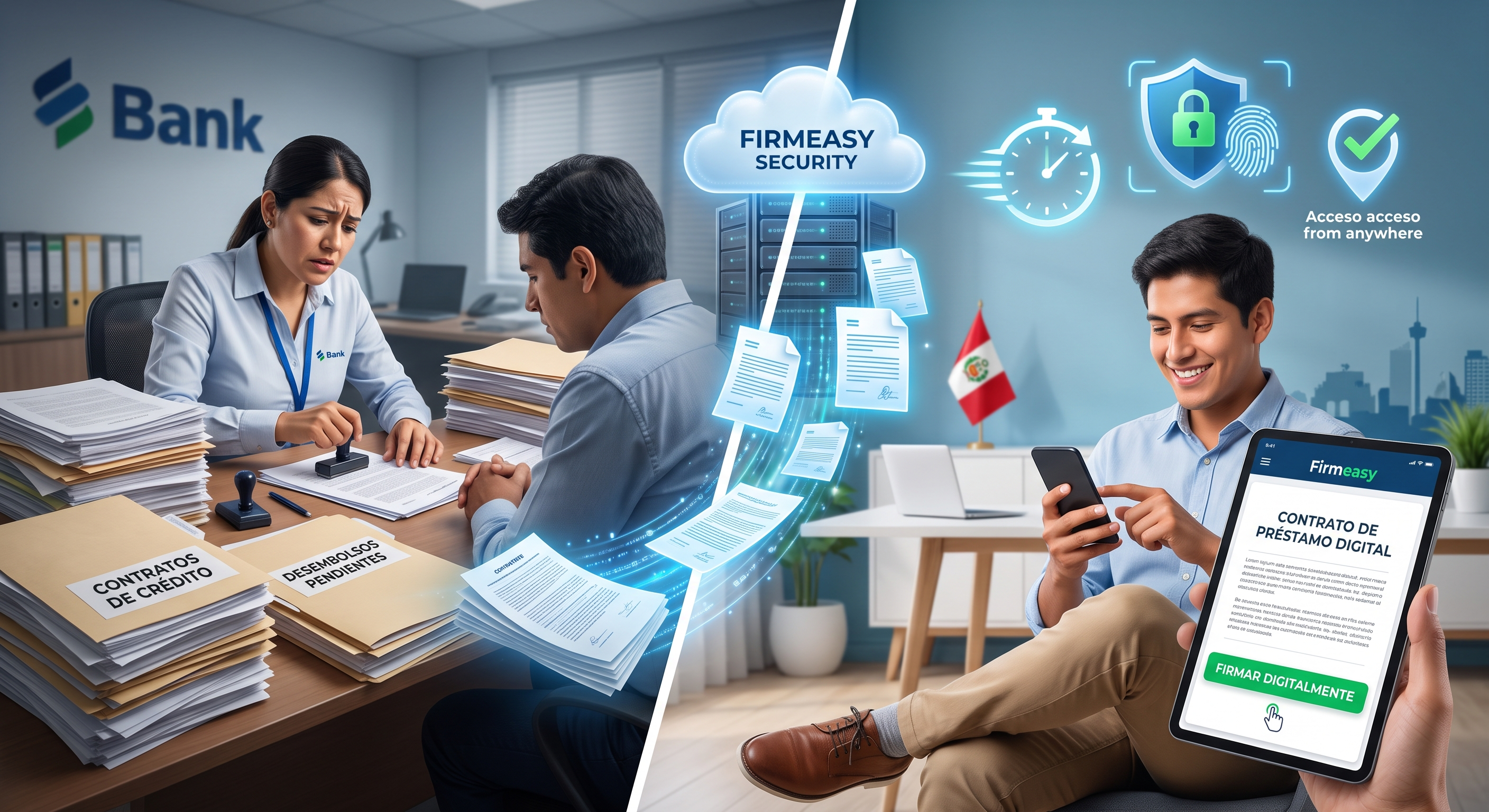 Firma digital para créditos rápidos y seguros en Perú