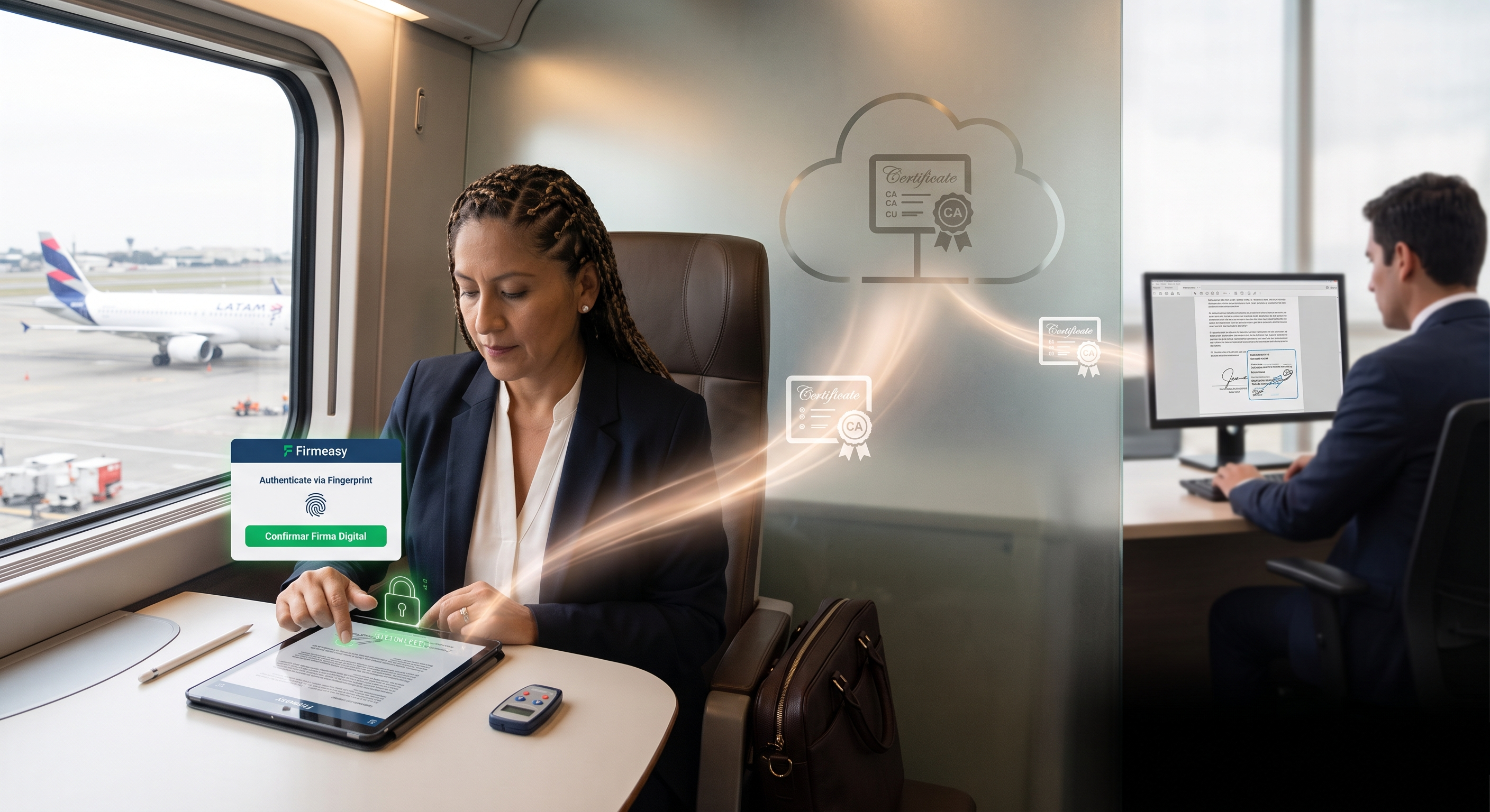 Firma remota con certificado digital en la nube desde cualquier dispositivo